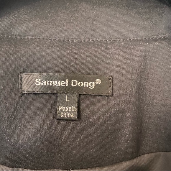 Designer Samuel Dong trench coat - Picture 3 of 5